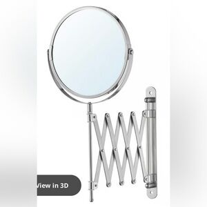 👗IKEA FRÄCK Round Wall Mirror in Black